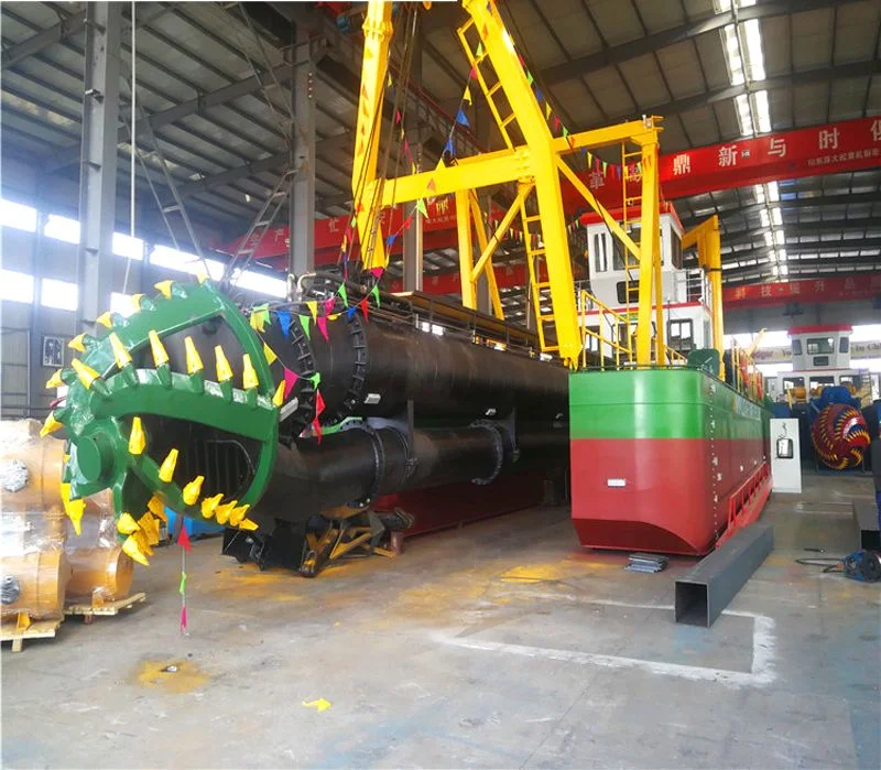 High Capacity 400m3/H 12 Inch Cutter Suction Dredger for Sand