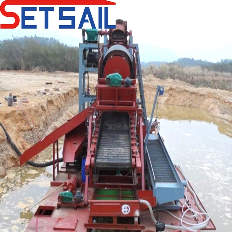 Chain Bucket River Diamond Dredging Equipment for Gold