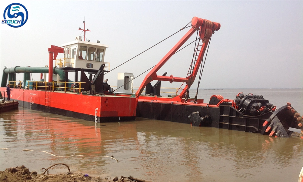 Diesel Engine Hydraulic 4000m3/H Cutter Suction Dredge for for Sand Clay Dredging in River Lake Port Canal