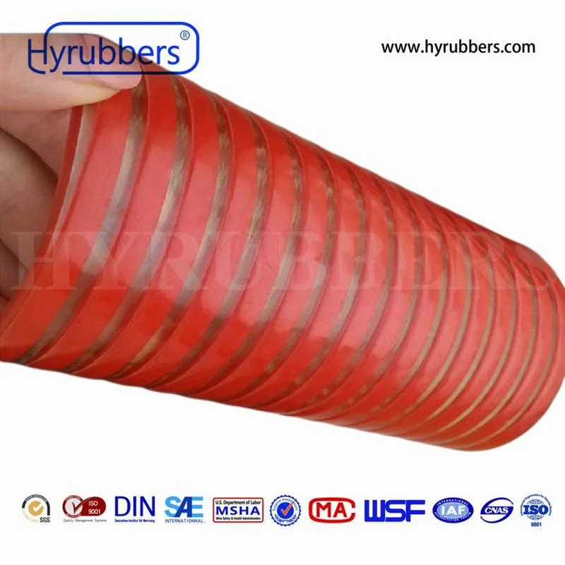 Abrasion Resistant Water Pump Hose Flexible PVC Suction Hose