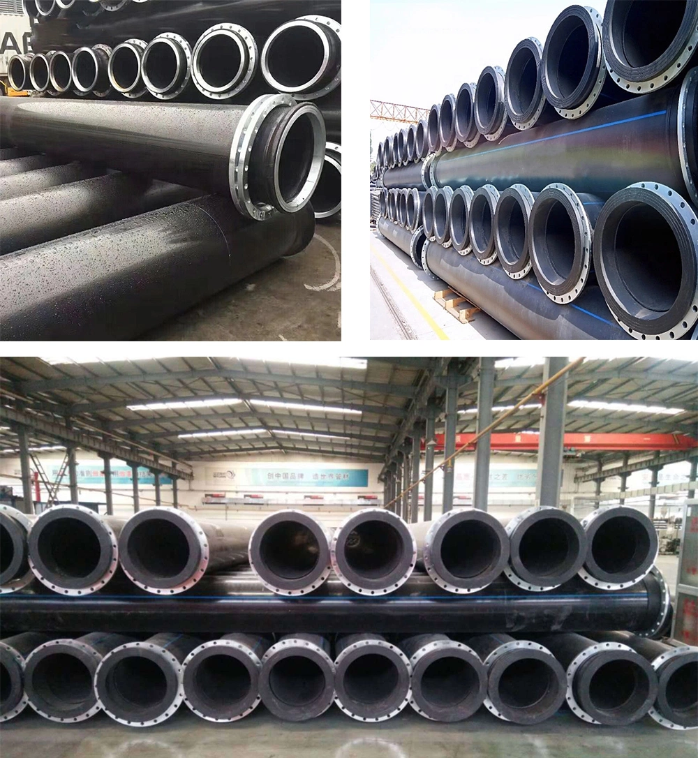 HDPE Dredge Pipe / HDPE Dredging Pipe / HDPE Flanged Pipe for Dredger