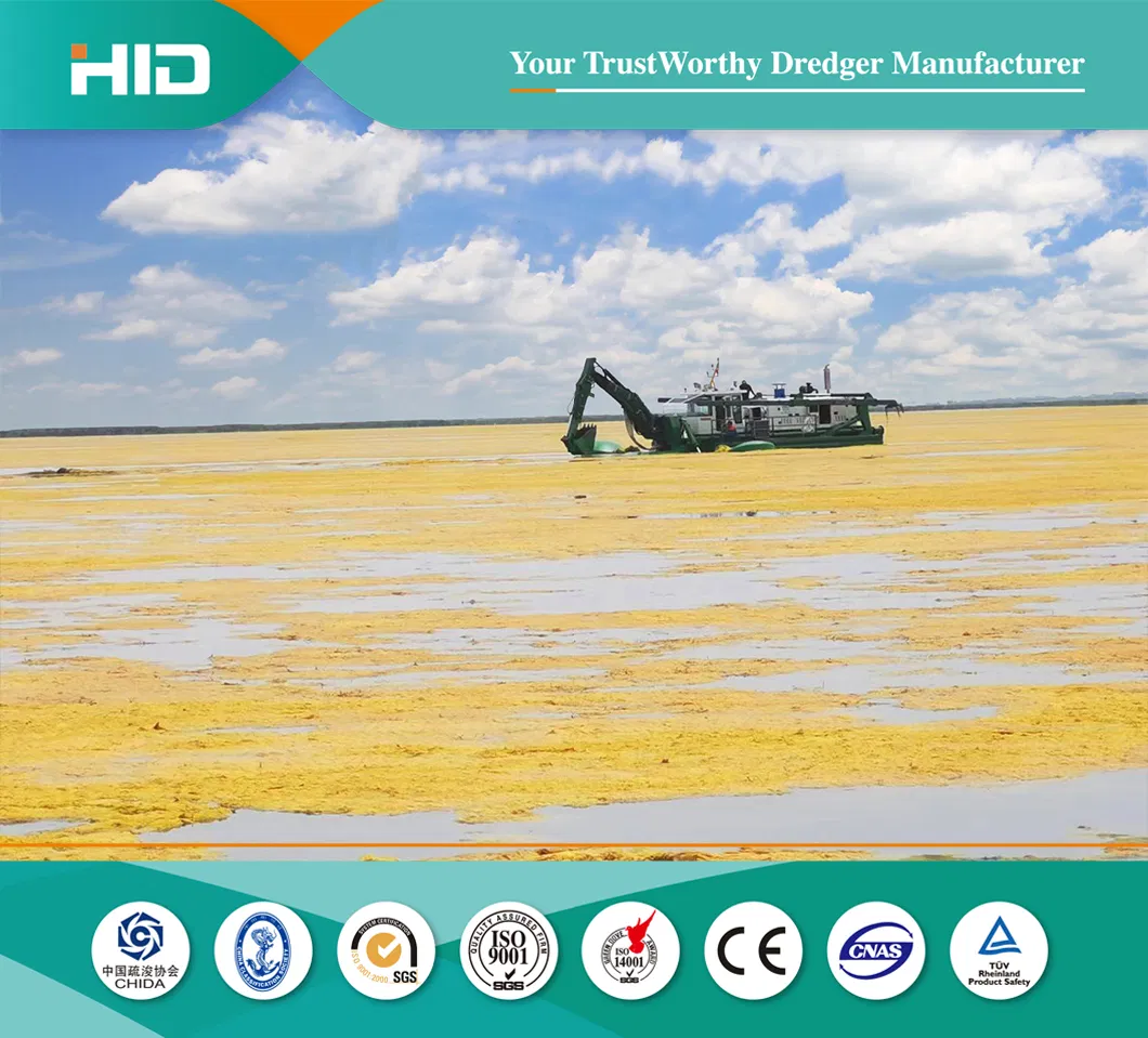 600m3/H Cutter Suction Dredge Water Master Sand Multipurpose Excavator Backhoe Dredging Machine Amphibious Multi-Function Dredger