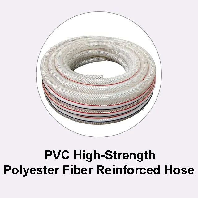 Factory Supply PVC Conduit Pipe Tensile PVC Steel Wire Spiral Reinforced Hose for Water Oil Powder Suction Discharge Conveying