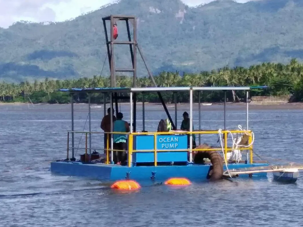 Pump Installed Sand Mining Purpose Widely Used Floating Dredge