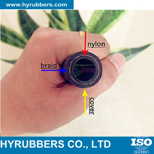 Stainless Steel Wire Braided Rubber Hydraulic Hose and Fittings