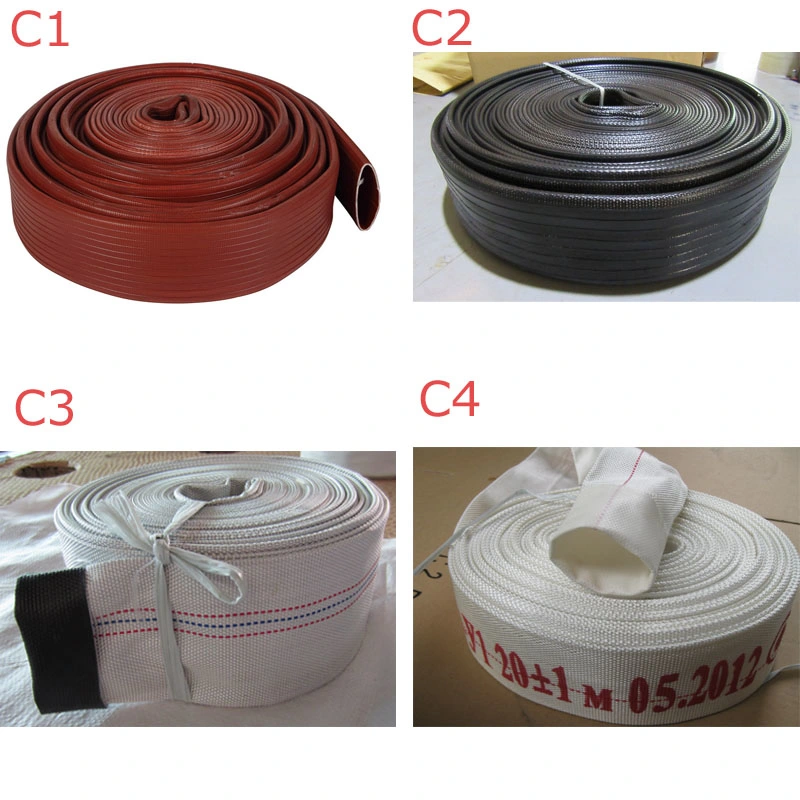PVC Lining Canvas Water Discharge Hose