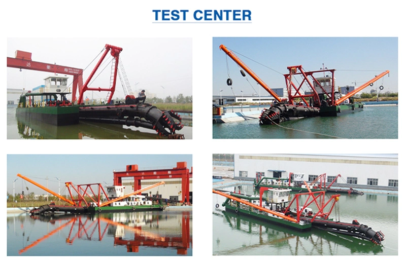 Diesel Engine Hydraulic 4000m3/H Cutter Suction Dredge for for Sand Clay Dredging in River Lake Port Canal