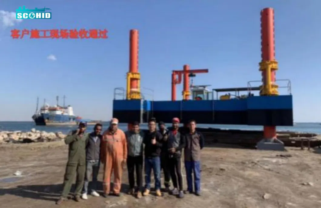 High Quality Container Transportation Sectional Modular Jack up Barge for Sale