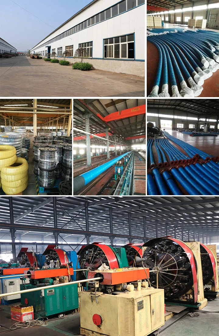 High Quality Industrial Flexible Hydraulic Water Pump Suction Discharge Rubber Hose