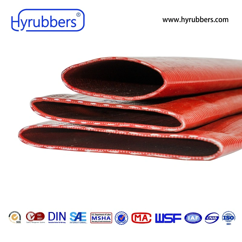 Water Discharge Hose PVC Layflat Hose Assembly