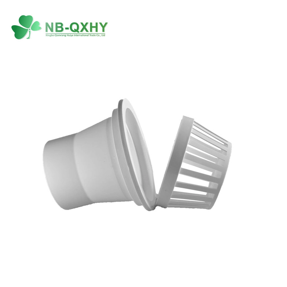 Factory DIN GB PVC Plastic Pipe Fitting Drainage Breathable Roof Drain