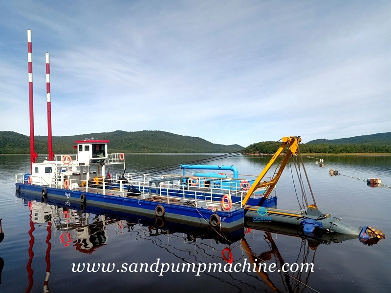 Ghana 8-Inch Submersible Drain Dredger Submersible Dredge Manufacturer Small Submersible Dredger with Big Flow