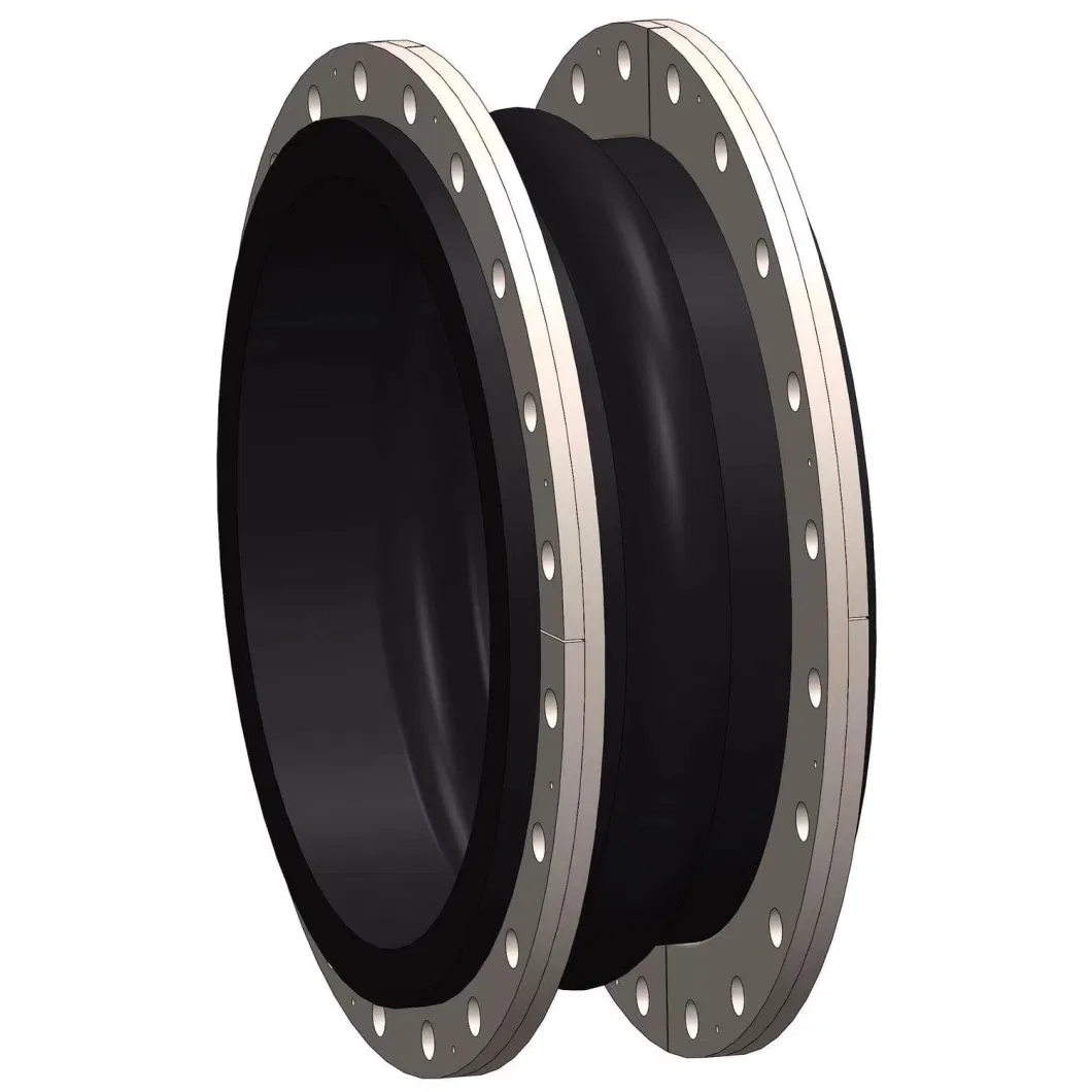 Carbon Steel Floating Flanged Rubber Single Arc Expansion Joint