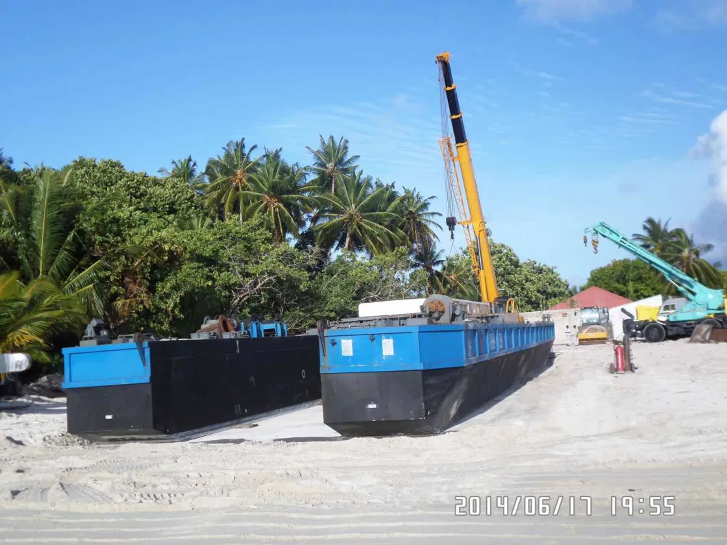 High Efficiency Sand Pump Bucket Head Cutter Suction Dredger with Booster Station