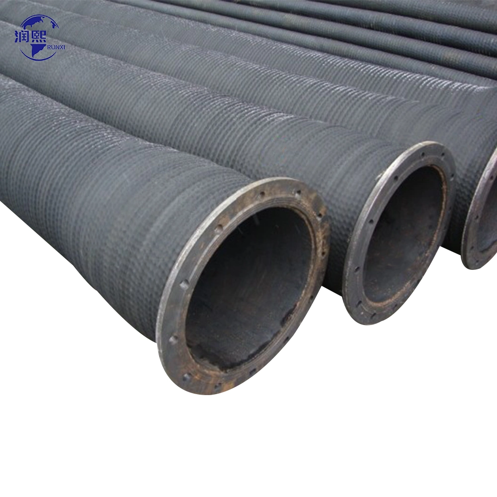 Mud Slurry Suction Delivery Rubber Hose Pipes for Dredging Industry