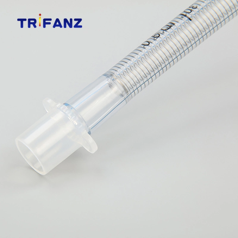 Medical Grade Soft PVC Endotracheal Tube with Suction Lumen