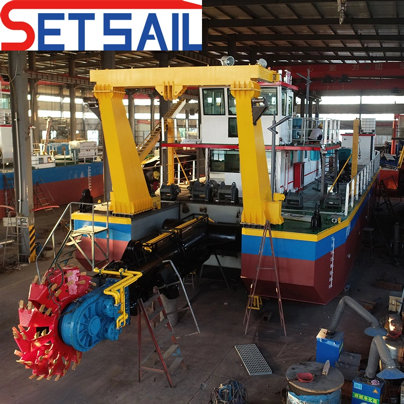 First Class Small Sand Wheel Bucket Dredger with Desiel Engine