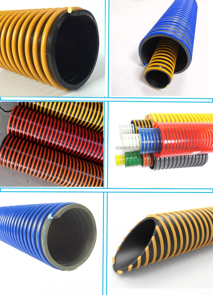 3 Inch Helix Plastic Reinforced Water Discharge Suction Hose Pipe