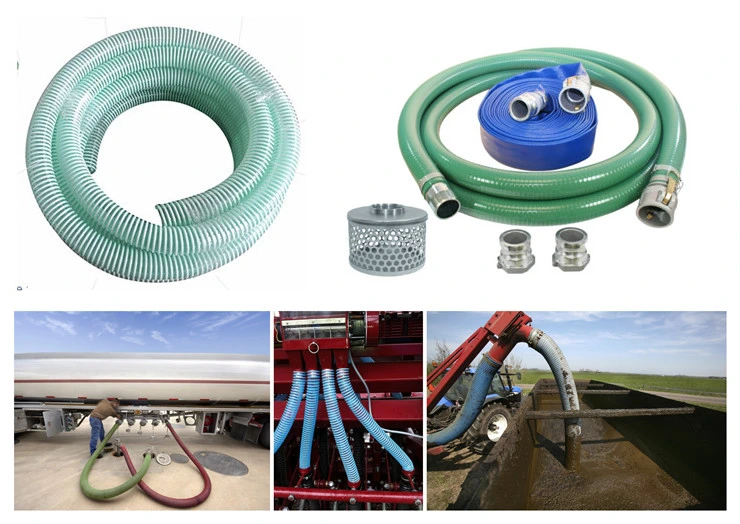 3 Inch Helix Plastic Reinforced Water Discharge Suction Hose Pipe