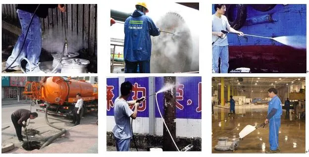 Drain Hose Water Hydraulic Cleaner Jetting Jet Sewer Pump