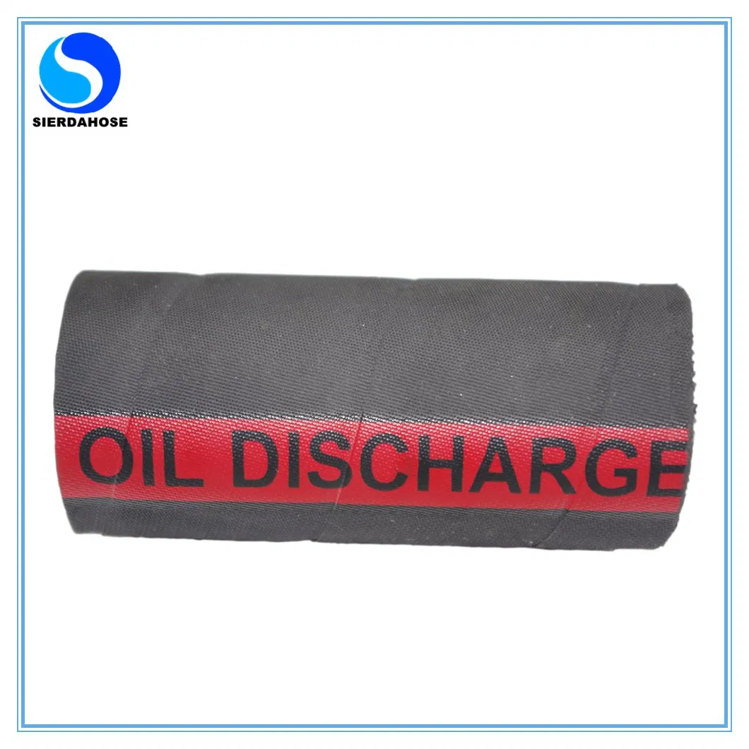 Heavy Duty Black Tank Truck Delivery Oil Suction and Discharge Hose