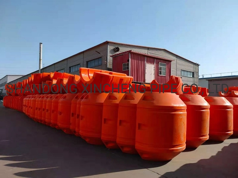 Plastic Dredging Pipe Floaters Pipe Floats with Rubber Strip