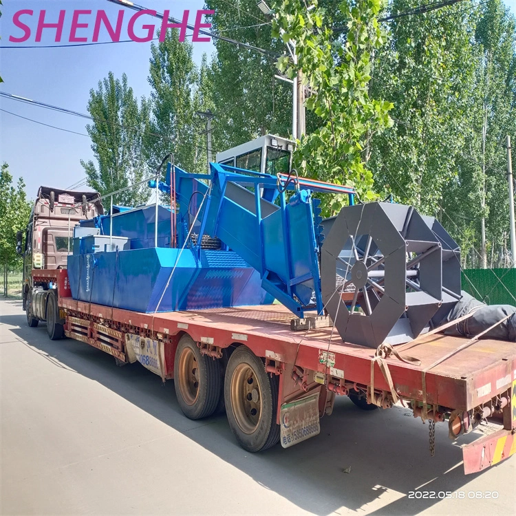 Multi Fuction Bucket Chain River Gold Dredger