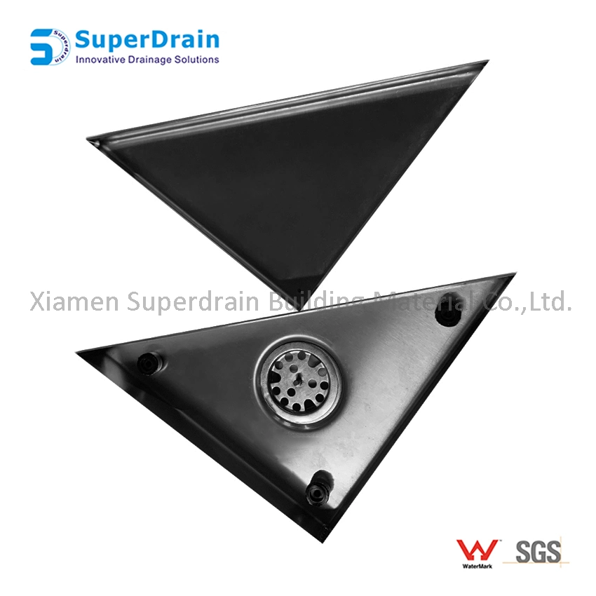 Customized Professional Triangle Floor Drain Pipe Floor Drain Bathroom Drain