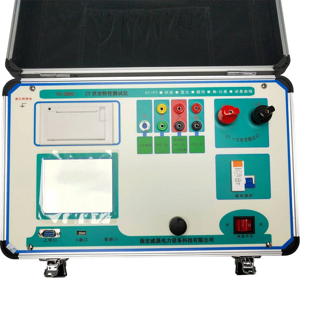 Automatic Instrument Current Transformer Analyzer CT PT Characteristics Tester Analyzer