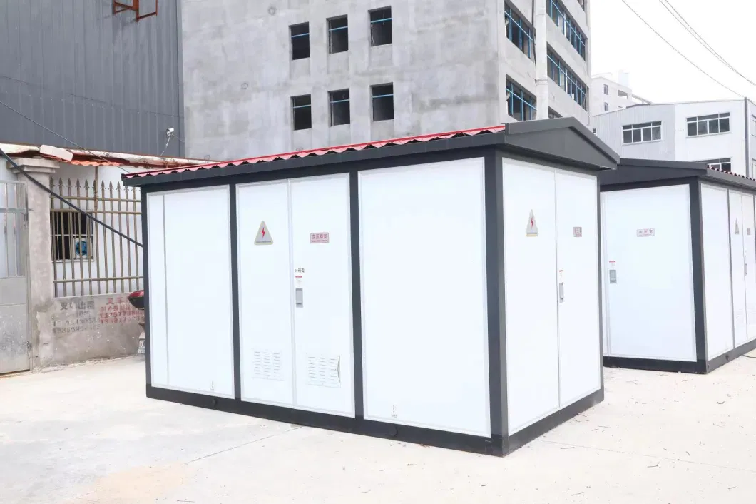 Yb Series 10kv 200kVA~2000kVA Outdoor Compact Transformer Substation European Style Substation