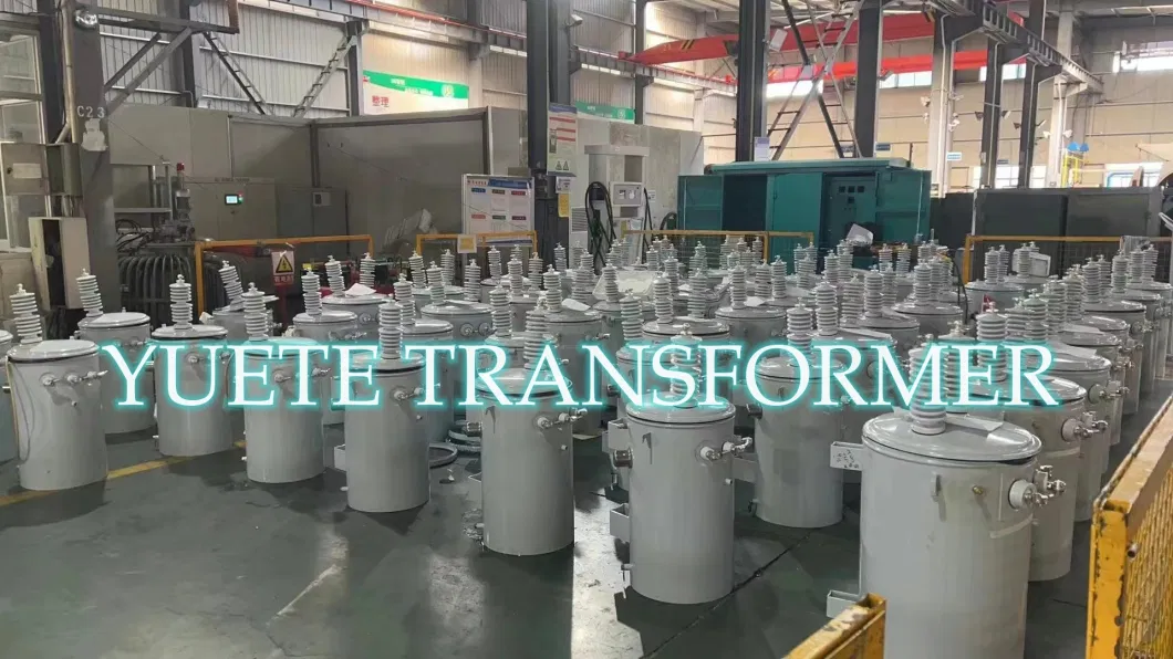 Overhead Installation Single Phase 12000V 15kVA Pole Mounted Transformer