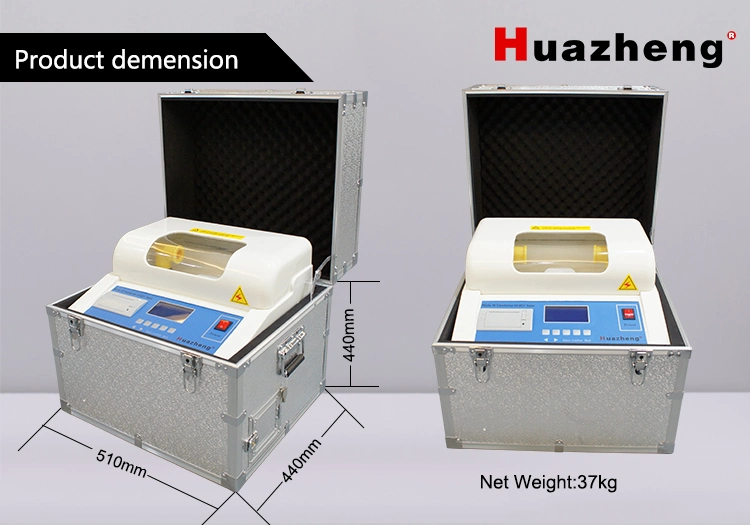 Automatic Transformer Insulating Oil Dielectric High Accuracy Breakdown Voltage Test