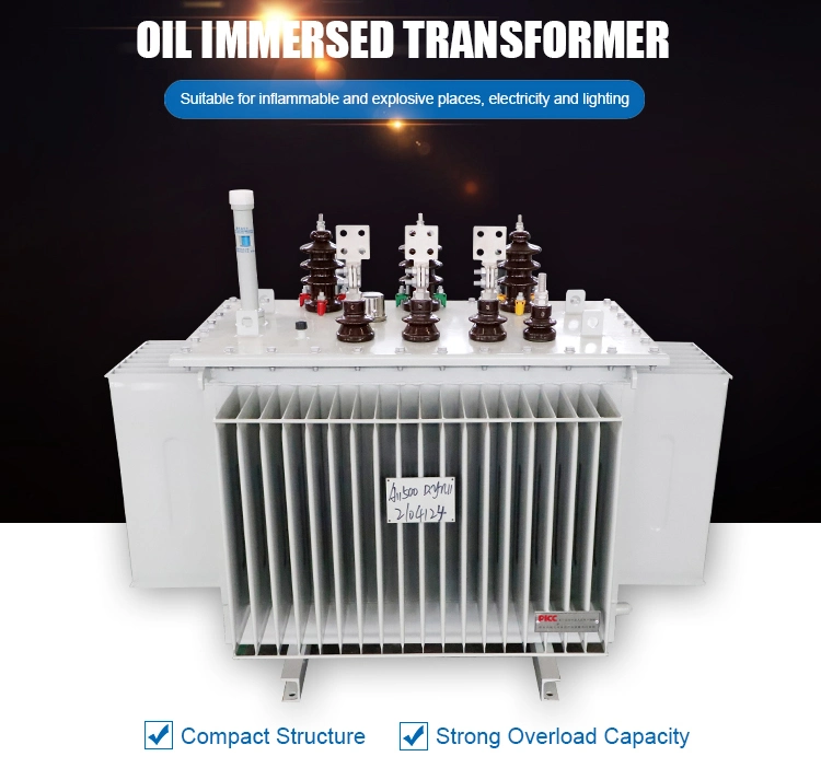 50 80 100 150 160 200 kVA 1 2 2.5 3 4 5 Mva 11kv 10kv 0.4kv 400V Voltage 3 Phase Step Down Electric Power Oil Immersed Distribution Transformer