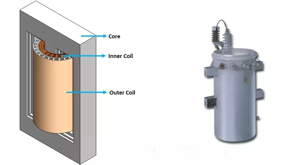 220V Single Phase 12V 40A Switching Power Supply 480W Electric Pole-Mounted Oil Type Transformer