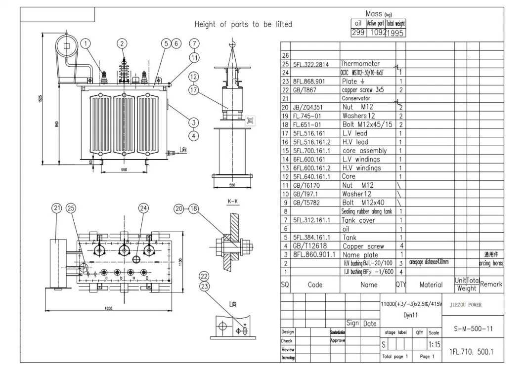 Low Voltage 3 Phase Isolation Step up Transformer Electric 110V to 220V