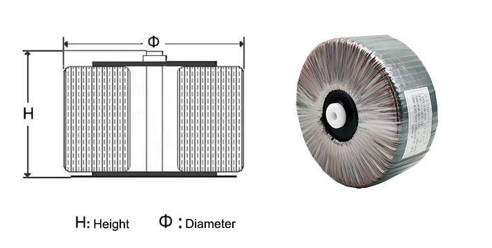 High Quality 50Hz 60Hz 230V 120V 24V Toroidal Transformer