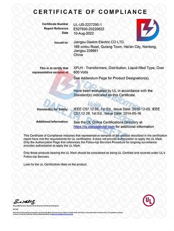 UL American Loop Feed 500kVA 750kVA 750 1000 1500 kVA 1250kVA 1500kVA 2 3 8 Mva 23kv/380V Pad Mounted Transformer