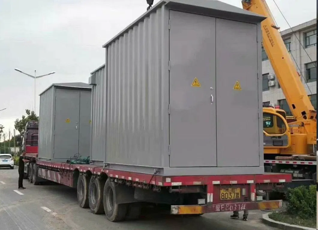 33kv 500kVA 630kVA 1250kVA Outdoor Prefabricated Compact Cubicle Transformer Electricity Substation