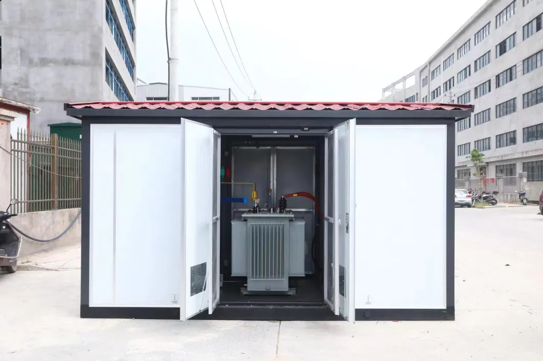 Yb Series 10kv 200kVA~2000kVA Outdoor Compact Transformer Substation European Style Substation