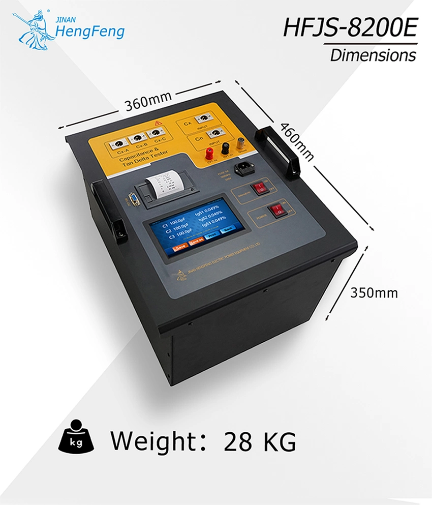 Anti Interference Fully Automatic Transformer Dielectric Loss Tan Delta Test