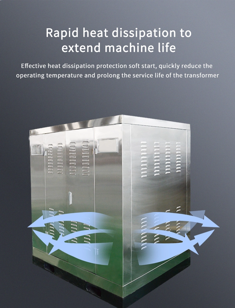 100/200/250/315/400/500/630/800/1000/1250 kVA Three Phase Dry Type Mining Transformer Customized