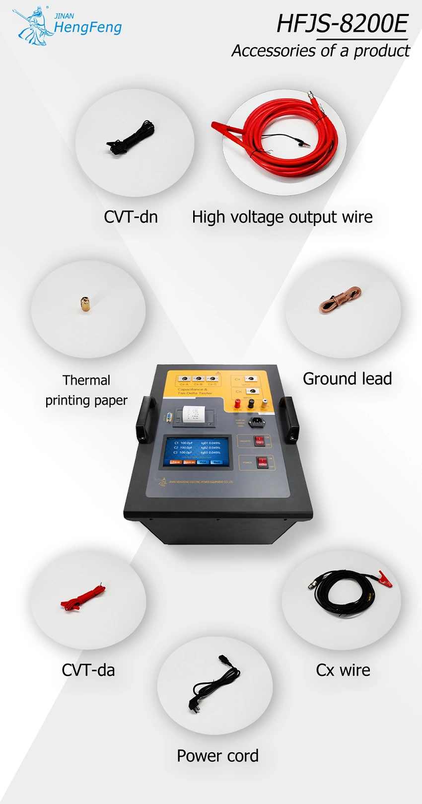 Anti Interference Fully Automatic Transformer Dielectric Loss Tan Delta Test