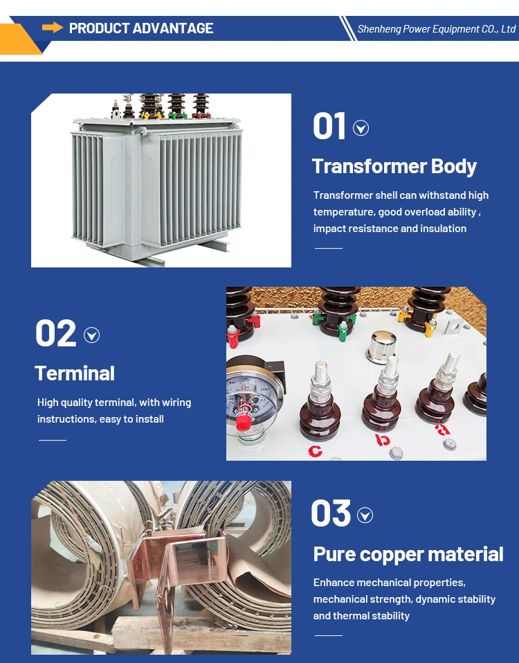 Power Supply 50 kVA 500kVA Transformer Price Pad Mounted Transformer