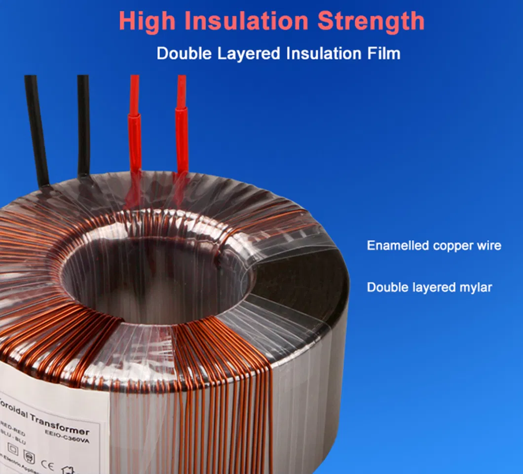 220V 110V 12V 300va Toroidal Isolation Transformer