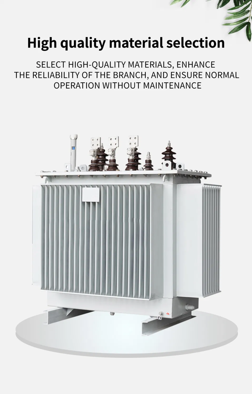 High Quality Low Price Sh15-M 11kv 22kv 33kv 35kv 5mva 5000kVA Step Down Oil Immersed Power Transformer