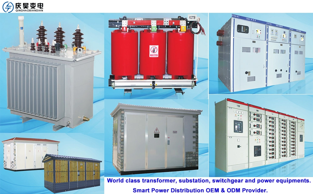 3 Phase Step Down up 35/66/110/220/500kv Ynd11 30-63-240mva High Voltage Power Transformer Price