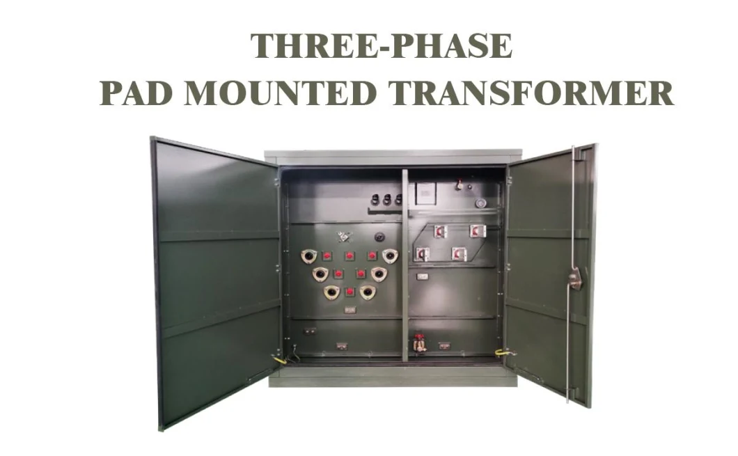 America Type Substation Three Phase Pad Mounted Transformer of Outdoor Box-Type