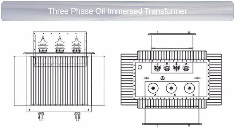 Yawei 10kv 50kVA Factory Priceoil-Filled Three-Phase Distribution Transformer with UL