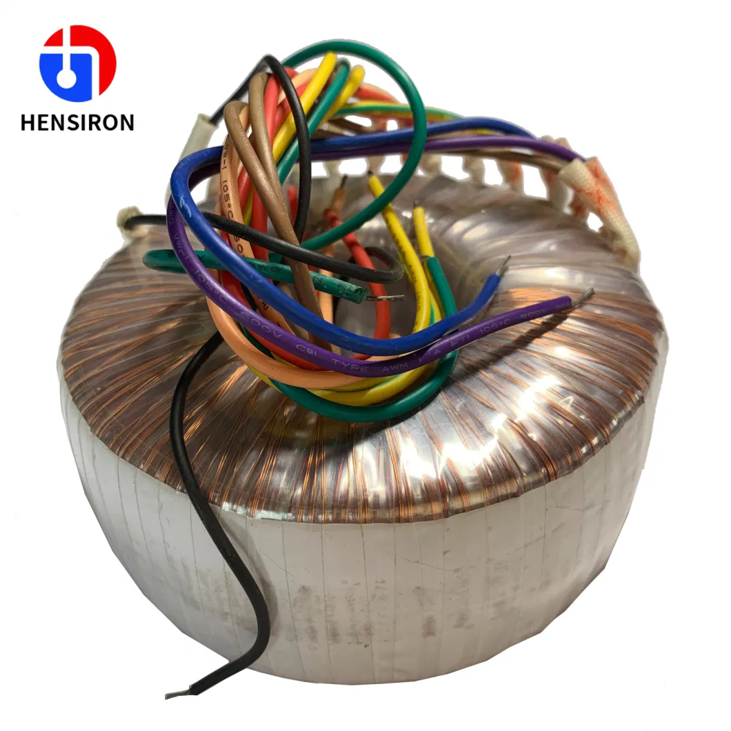 Small Volume 300W Low Frequency Iron Ring Core Toroidal Transformer 110V 220V 240V