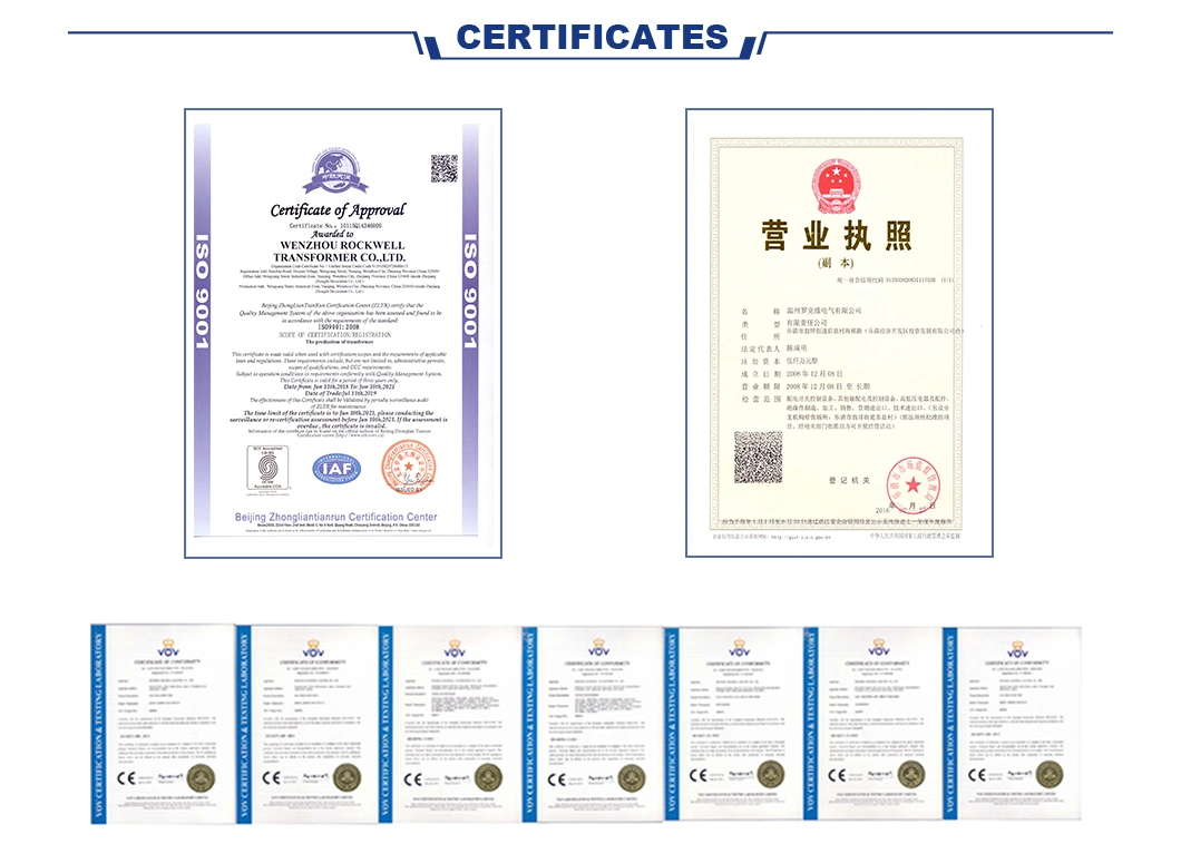 Sc (B) 11- 22/0.4kv Resin Insulation Distribution Dry Type Transformer